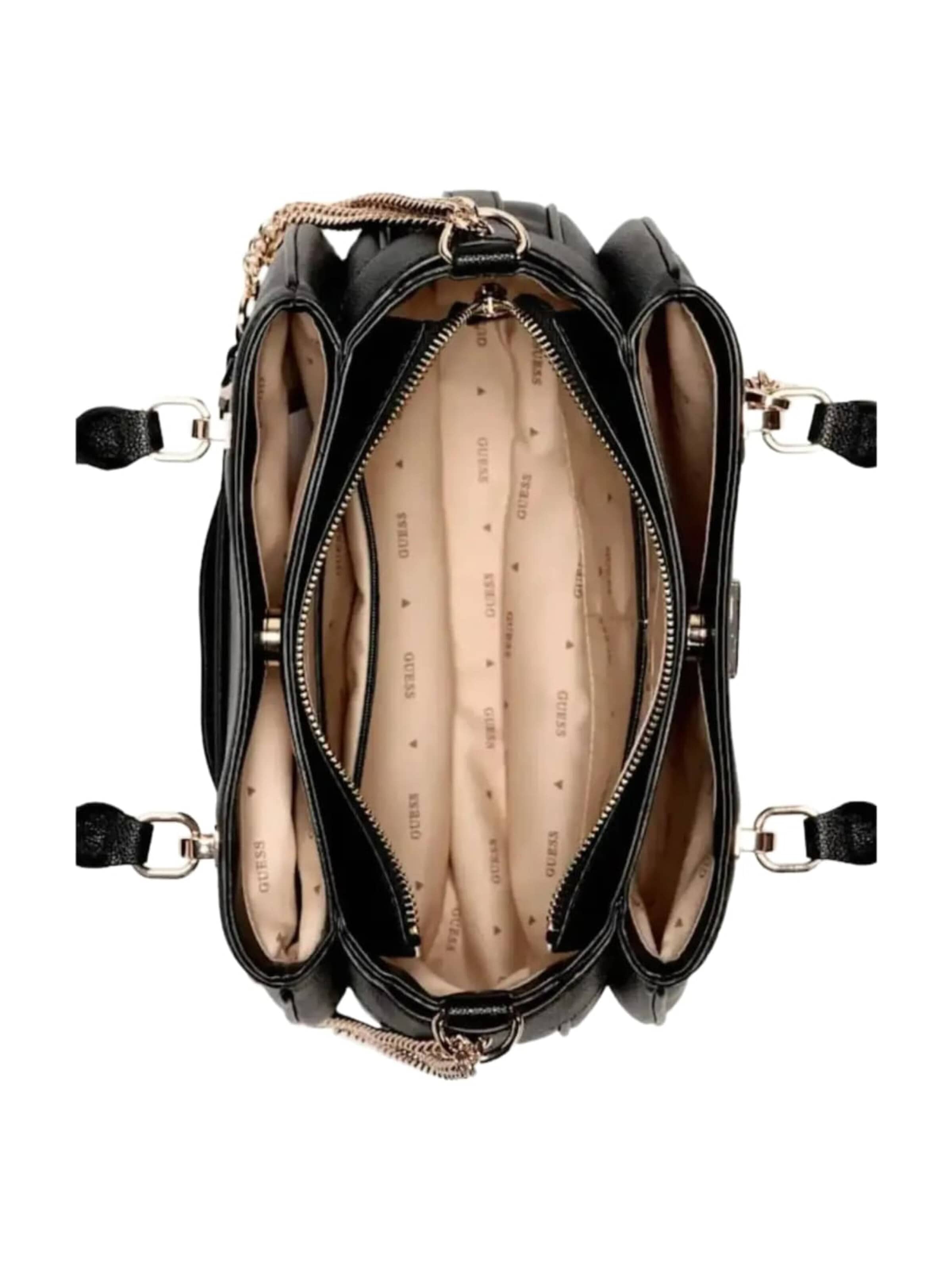 GUESS - Bolso de hombro 'Guess Sacs à main Silvye Bucket Black' en negro
