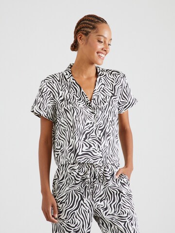Chemise de nuit Hunkemöller en blanc : devant