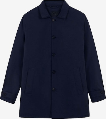 Scalpers Between-seasons coat in Blue: front