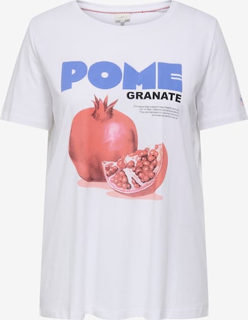 ONLY Carmakoma Shirt 'CARJax' in White: front