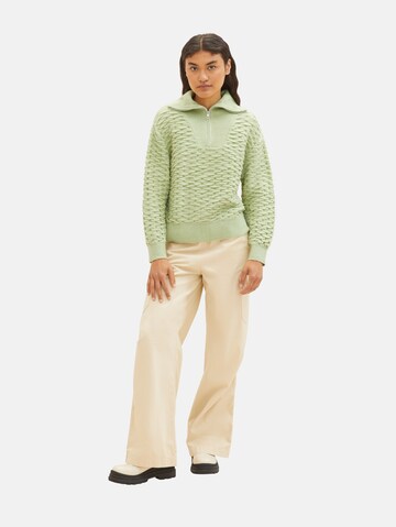 TOM TAILOR DENIM - Jersey en verde