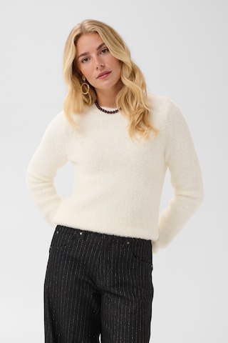 Pull-over Cream en blanc : devant