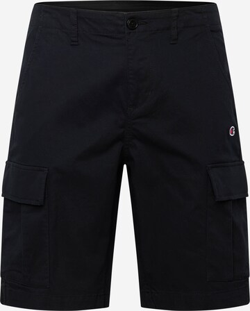 Champion Authentic Athletic Apparel Regular Cargo Pants in Black: front