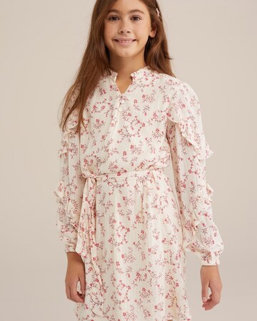 WE Fashion Рокля в бяло