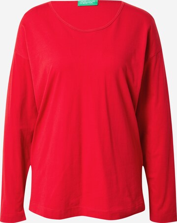 UNITED COLORS OF BENETTON Skjorte i rød: forside