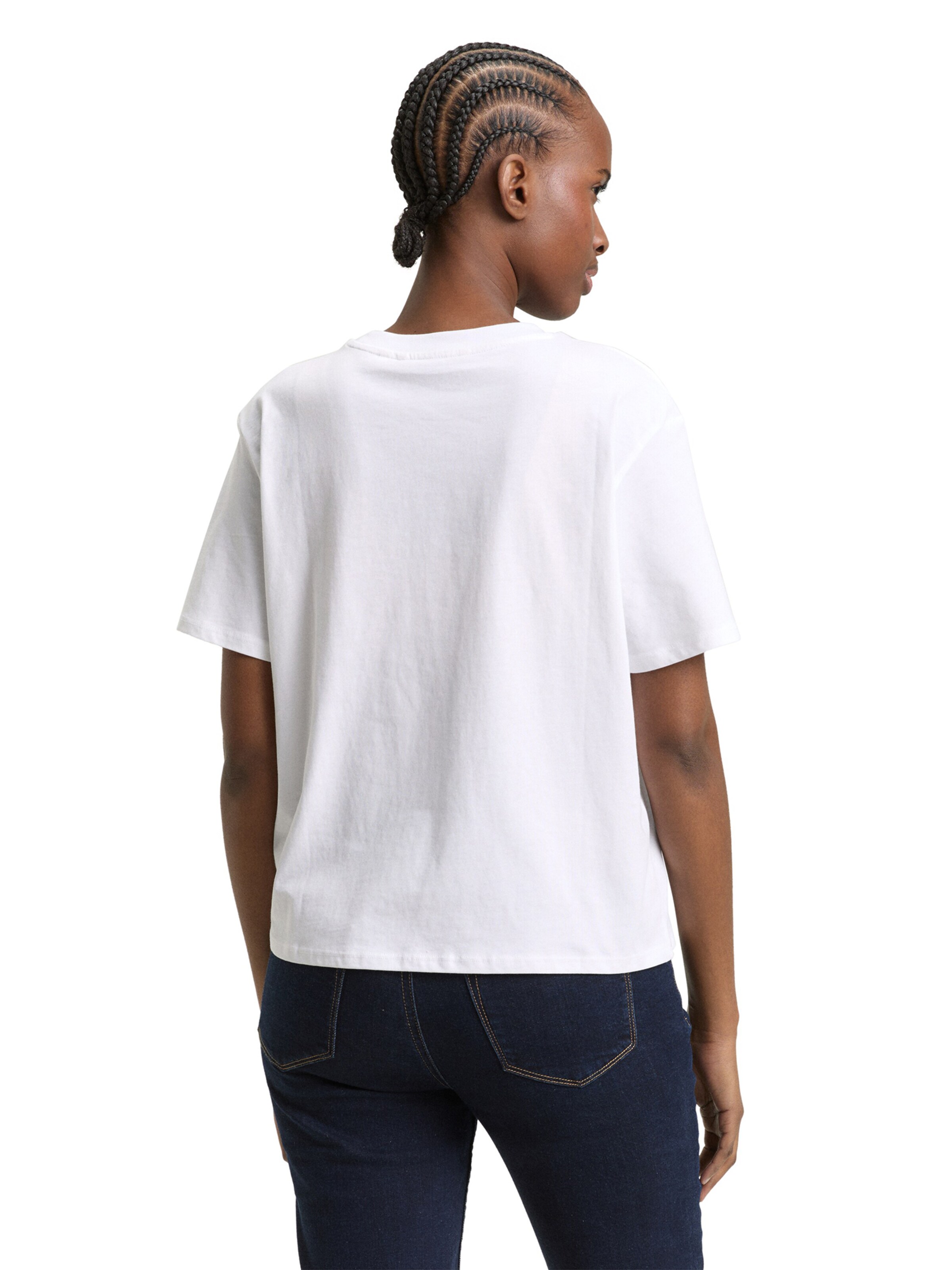 TOM TAILOR DENIM Shirt in Wit