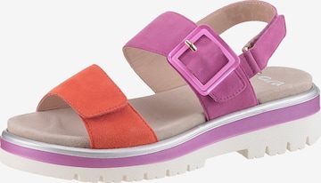 ARA Sandale in Pink: Vorderseite