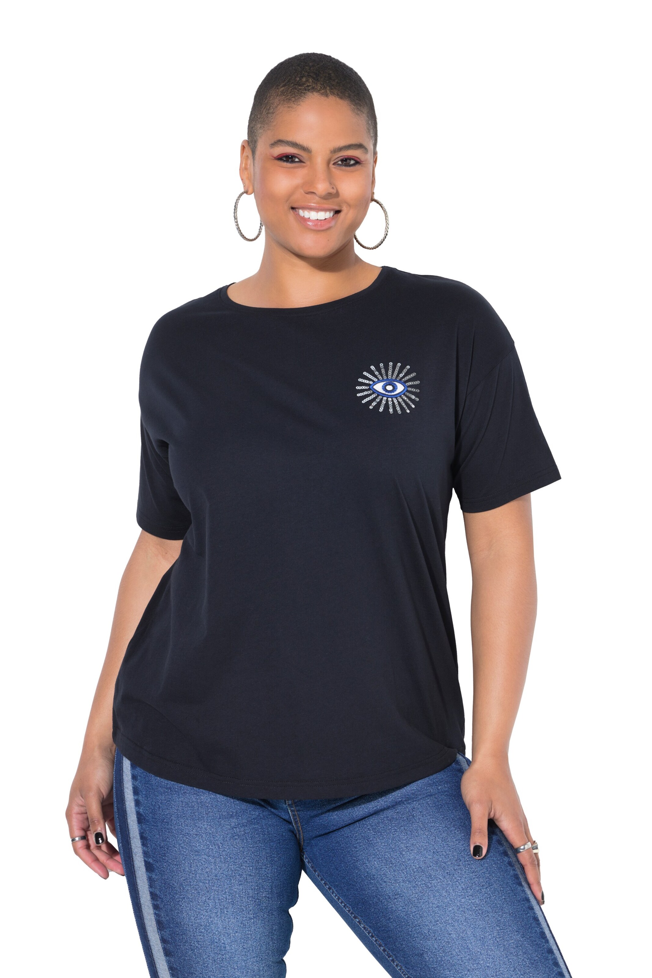 Studio Untold T-Shirt in Schwarz: Vorderseite