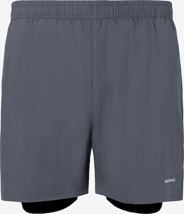 ENDURANCE Sports trousers 'Kros' in Blue: front