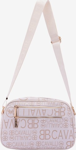 Borsa a tracolla 'Borsa a Tracolla B Cavalli Donna con Zip e Tasche Regolabile Ecopelle' di B. Cavalli in bianco: frontale