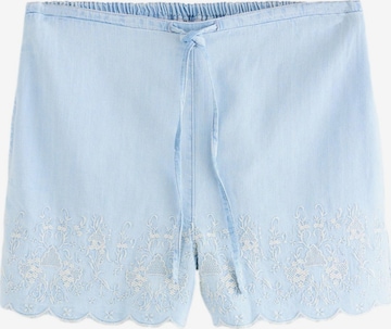 mėlyna Next Laisvas Džinsai: priekis