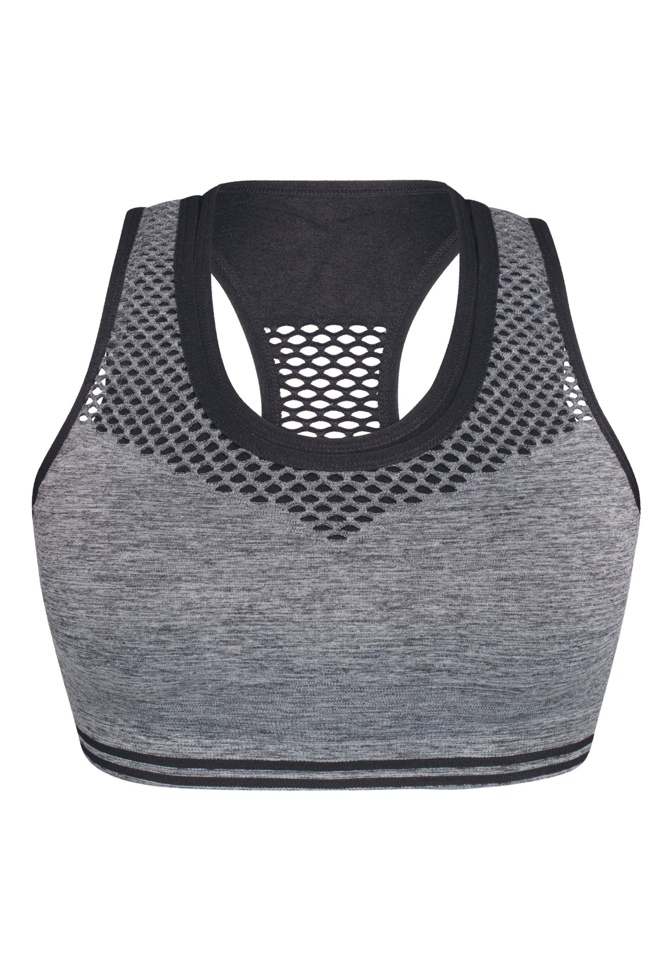 sassa Bustier BH in Grijs: voorkant