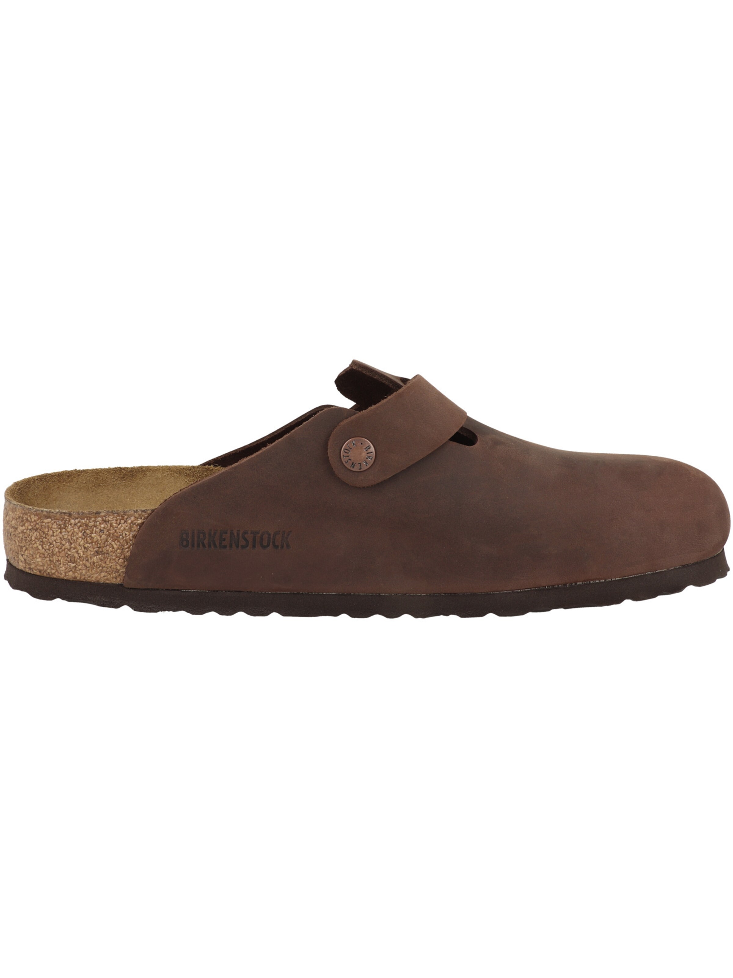 BIRKENSTOCK - Socas 'Boston SFB' em castanho