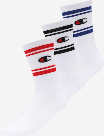 Chaussettes 'Seasonal' Champion Authentic Athletic Apparel en blanc : devant