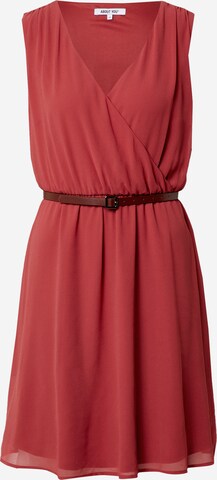 Robe 'Ronja' ABOUT YOU en rouge : devant