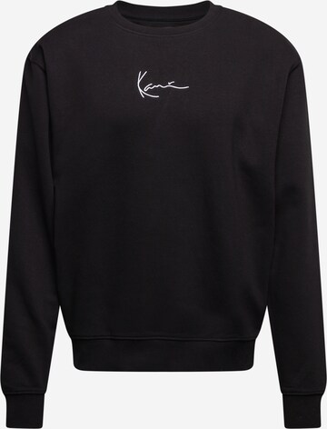 Regular Sweat-shirt Karl Kani en noir : devant