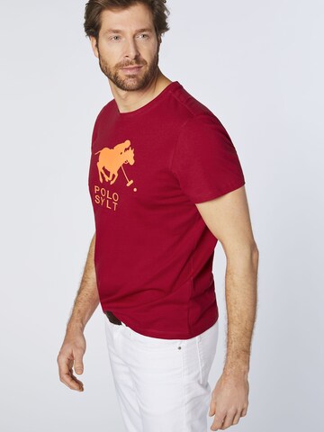 Polo Sylt T-Shirt in Rot