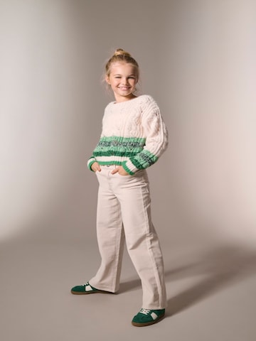 ONLY GIRLS Wide Leg Bukser 'KOGHope' i beige: forside