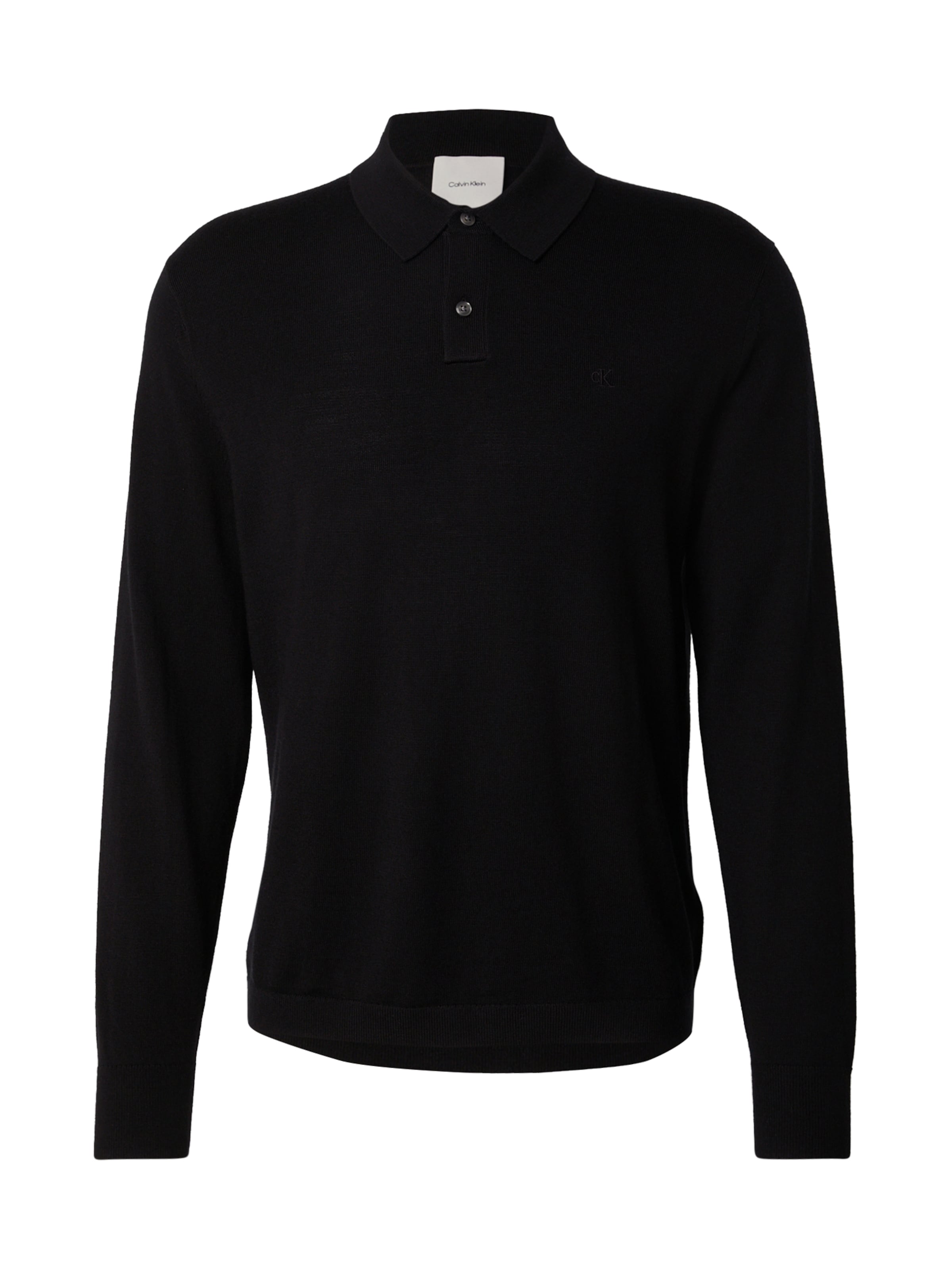 juoda Calvin Klein Megztinis: priekis