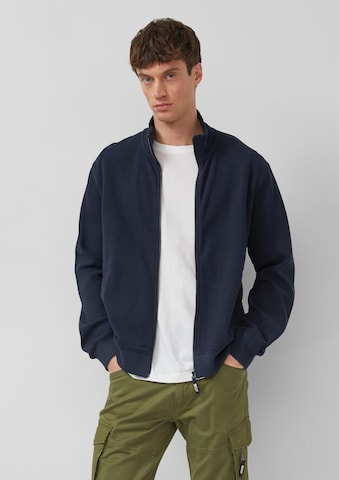 Veste de survêtement s.Oliver en bleu : devant