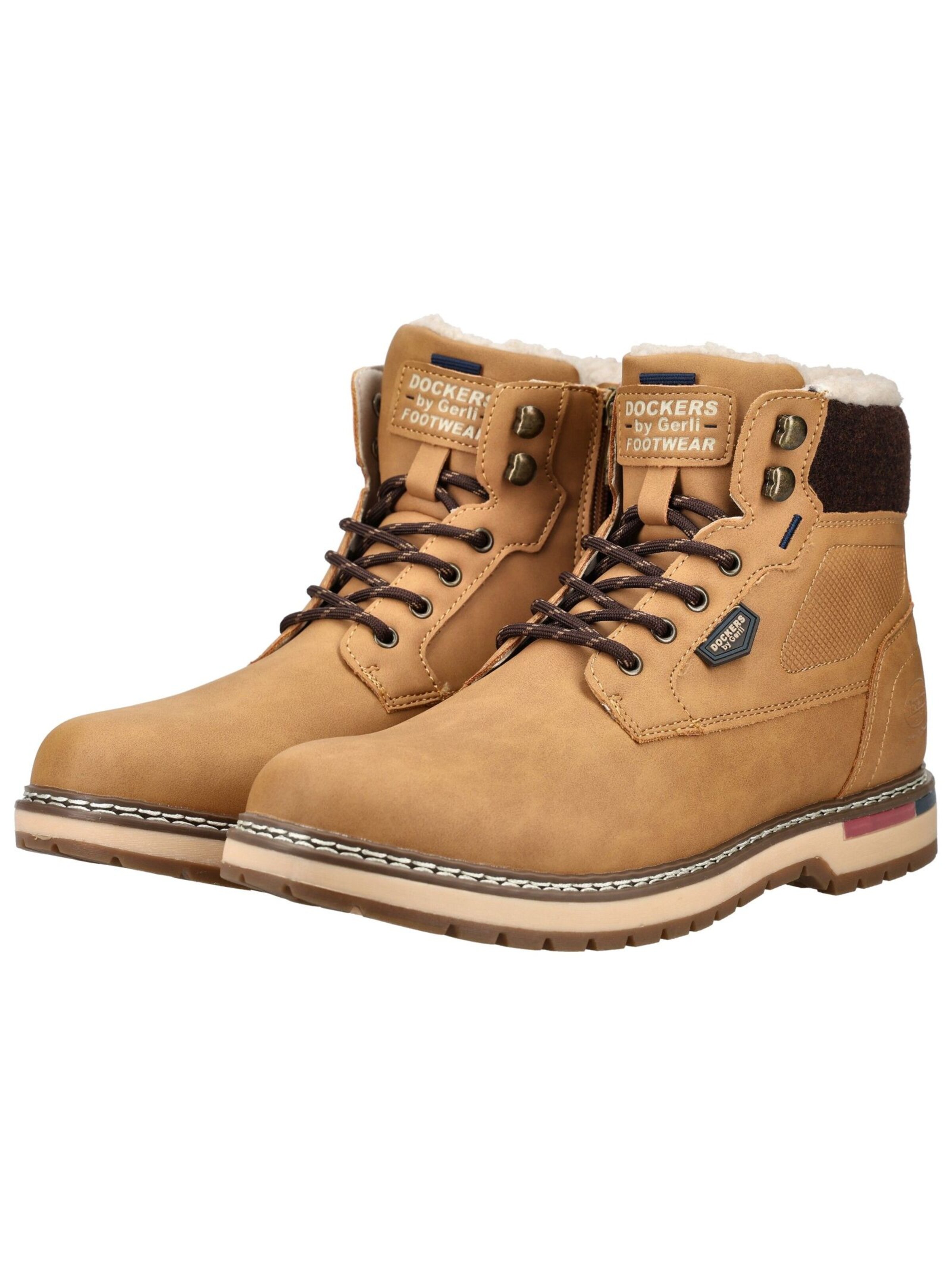 Boots stringati di Dockers by Gerli in marrone