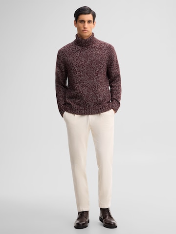 STRELLSON Pullover in Braun