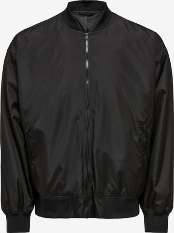 Only & Sons - Chaqueta de entretiempo 'ONSGAVIN' en negro: frente