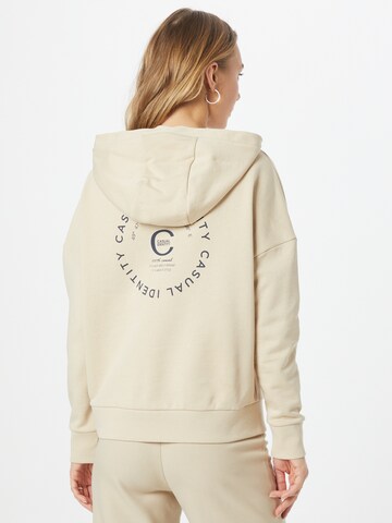 Sweat-shirt comma casual identity en beige