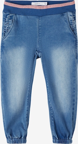 NAME IT - Tapered Vaquero en azul: frente