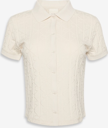 balta Calvin Klein Jeans Palaidinė: priekis