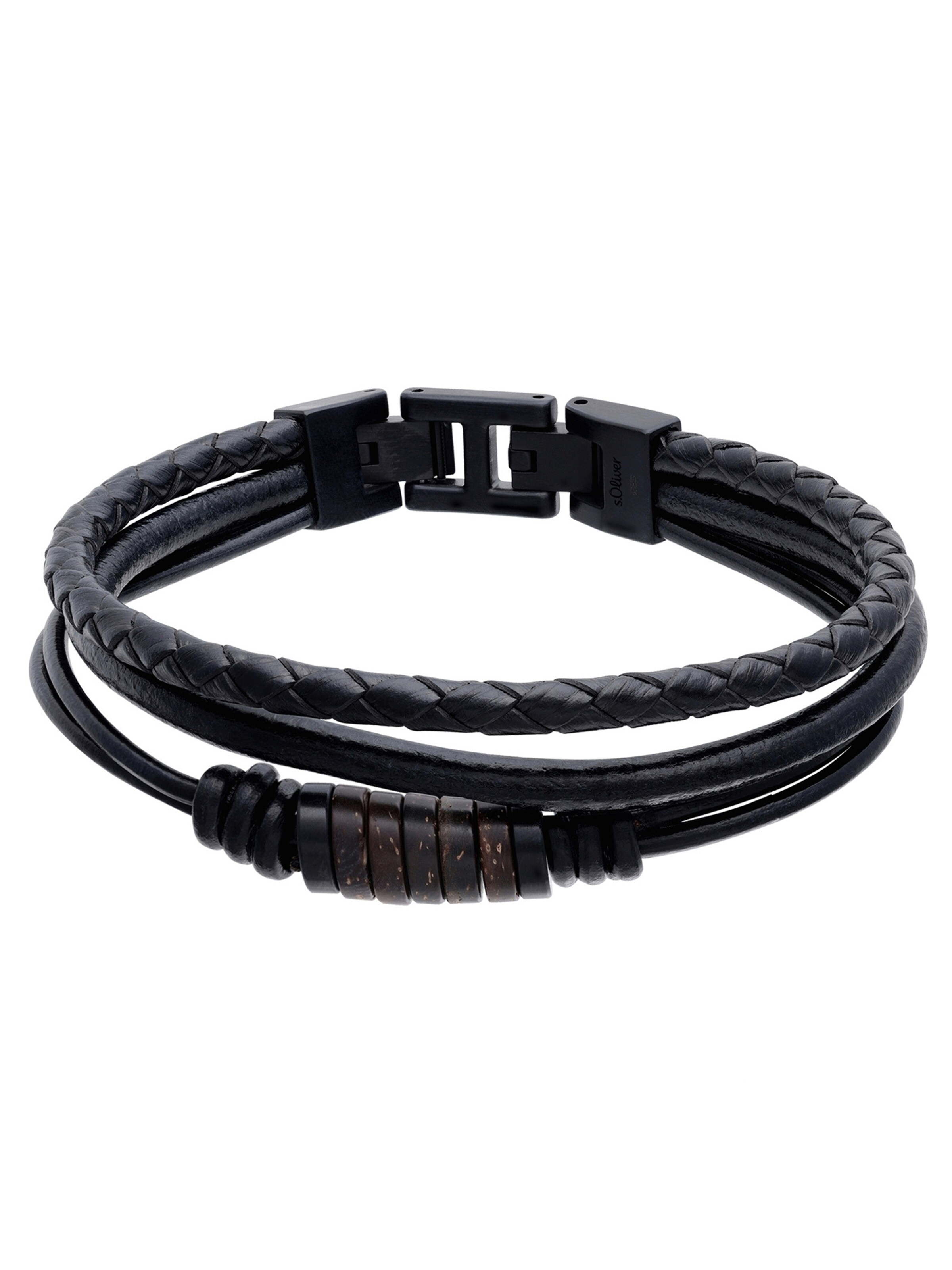 s.Oliver Bracelet in Black: front