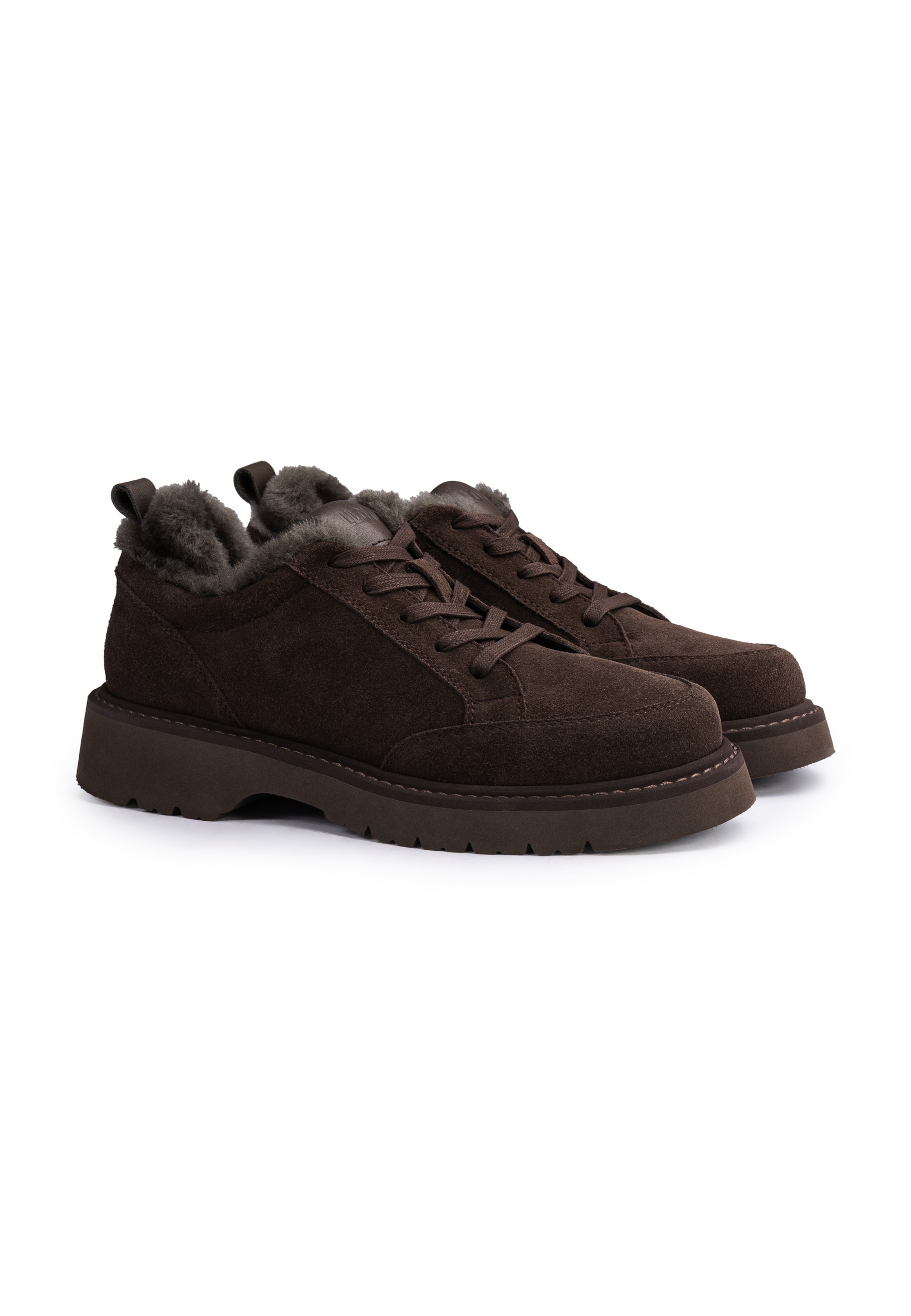 LLOYD Sneakers hoog 'ALURA 110 L' in Bruin
