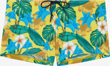 HOM Zwemshorts ' Tropicana ' in Gemengde kleuren: voorkant