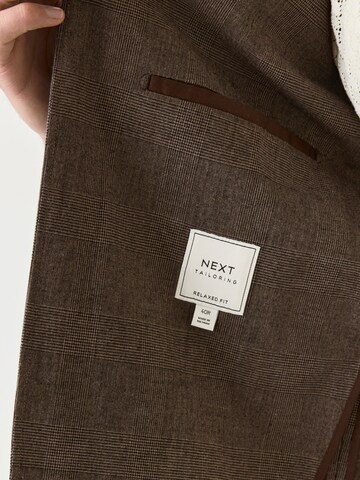 Next Slim fit Colbert in Bruin