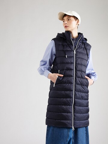 s.Oliver Bodywarmer in Blauw: voorkant