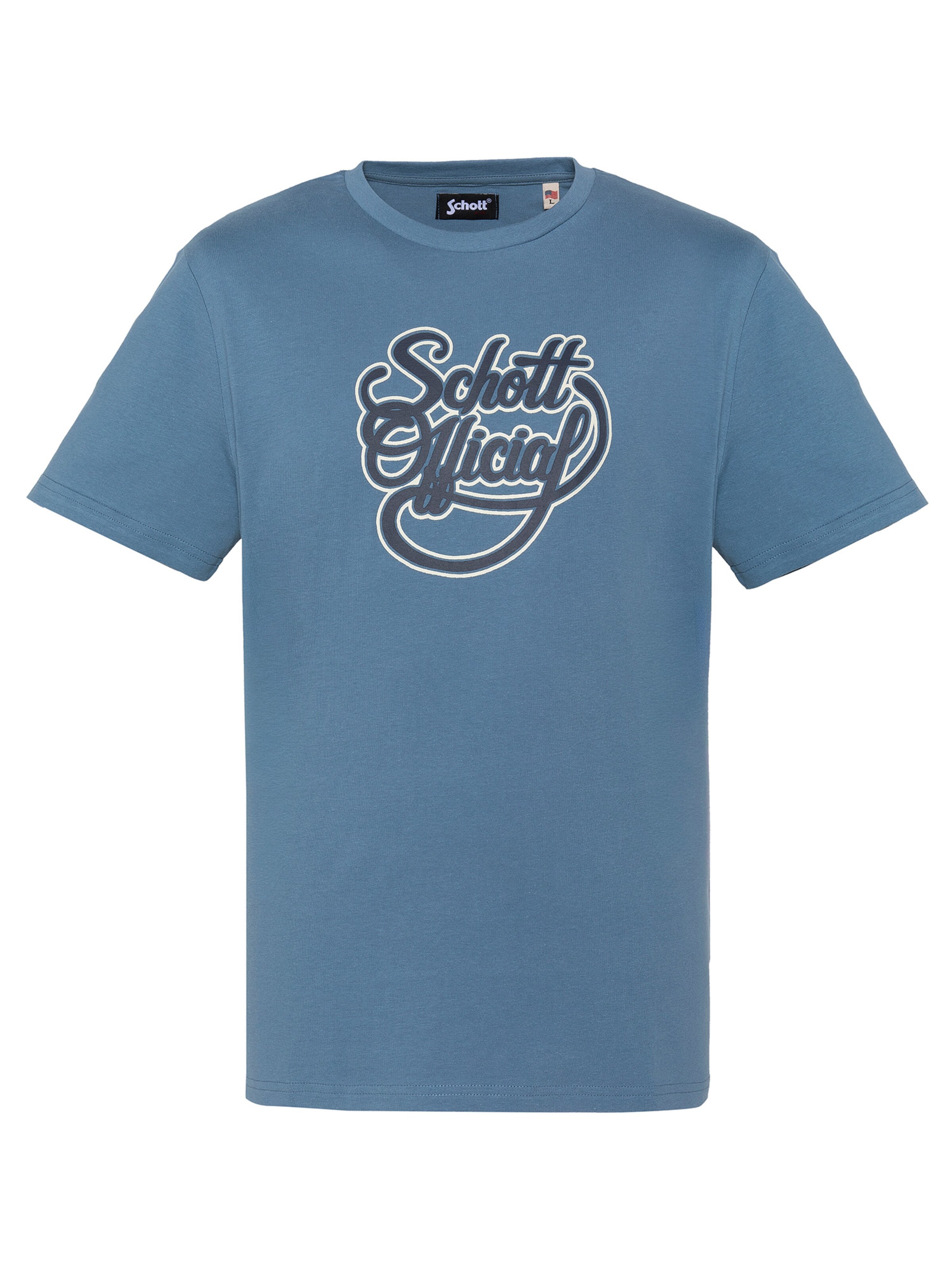 Schott NYC Shirt‌ in Blau: Vorderseite
