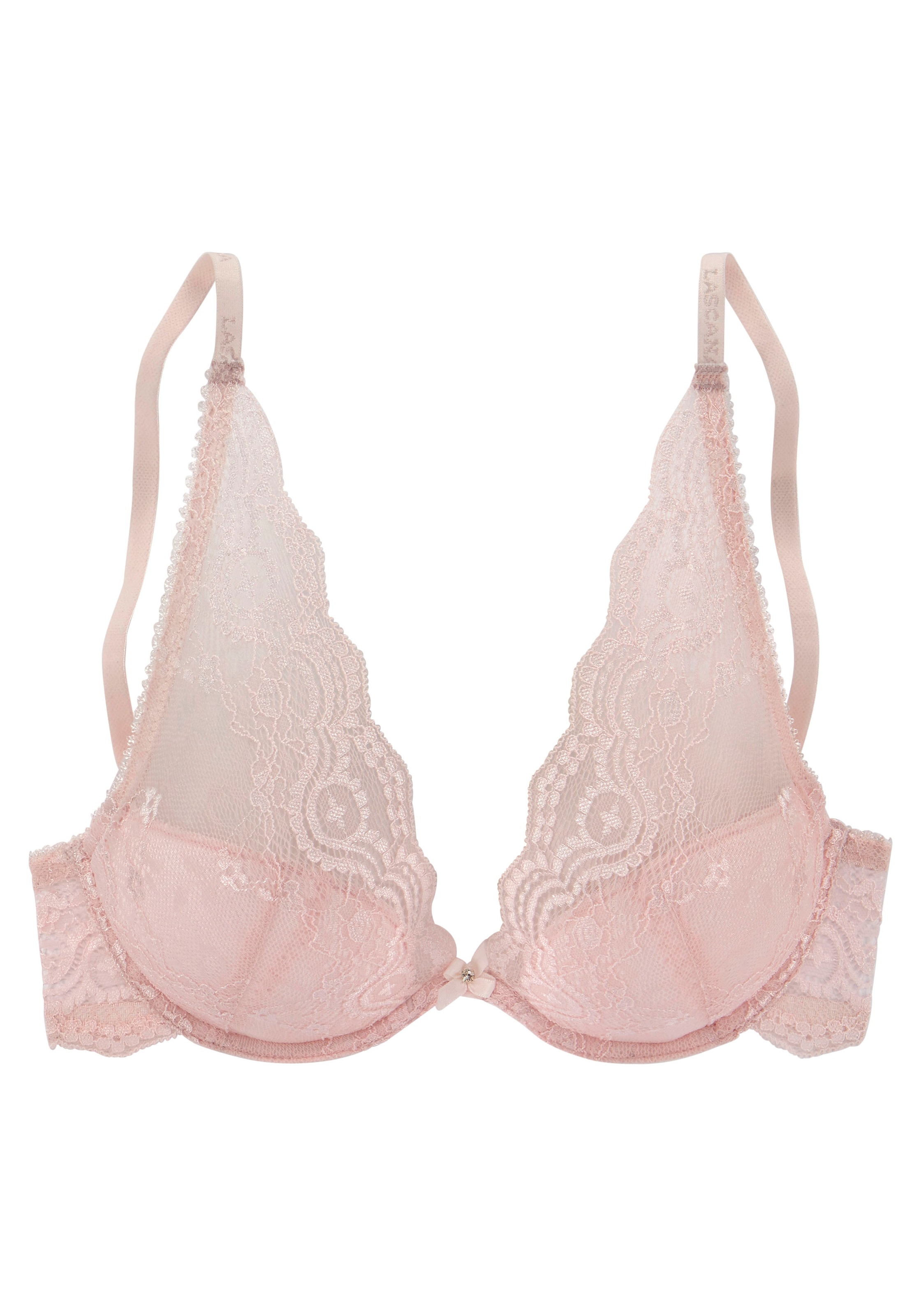 LASCANA T-shirt Bra in Pink: front