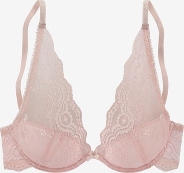 LASCANA T-shirt Bra in Pink: front