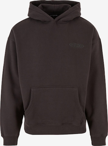 2Y Studios Sweatshirt 'Introspect' in Black: front