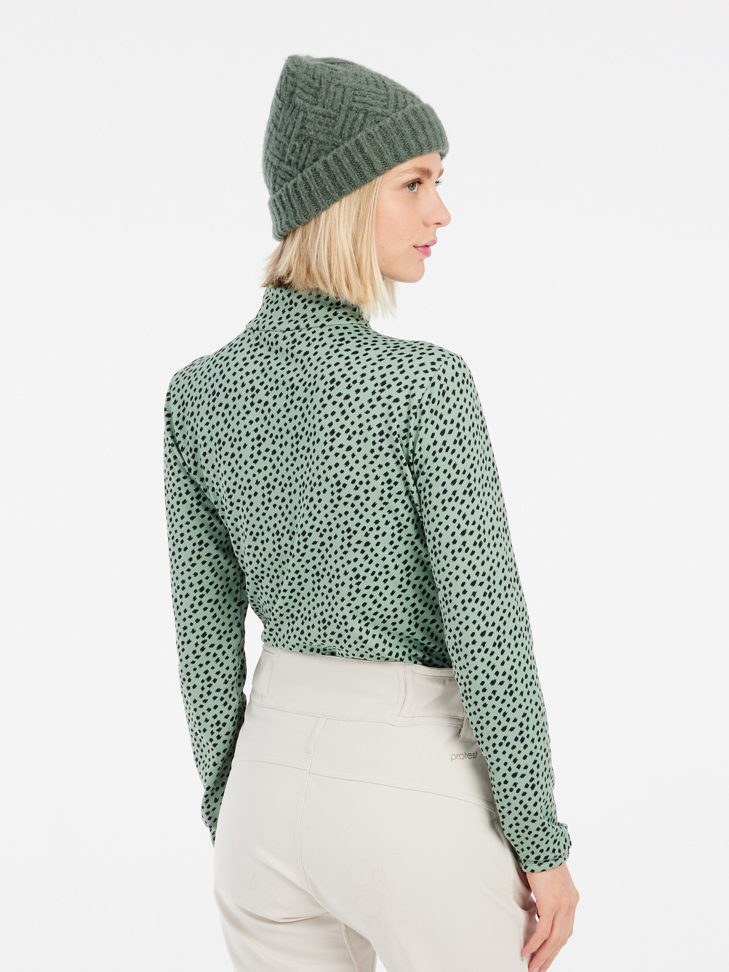 PROTEST Athletic Sweatshirt 'PRTKACEY' in Green