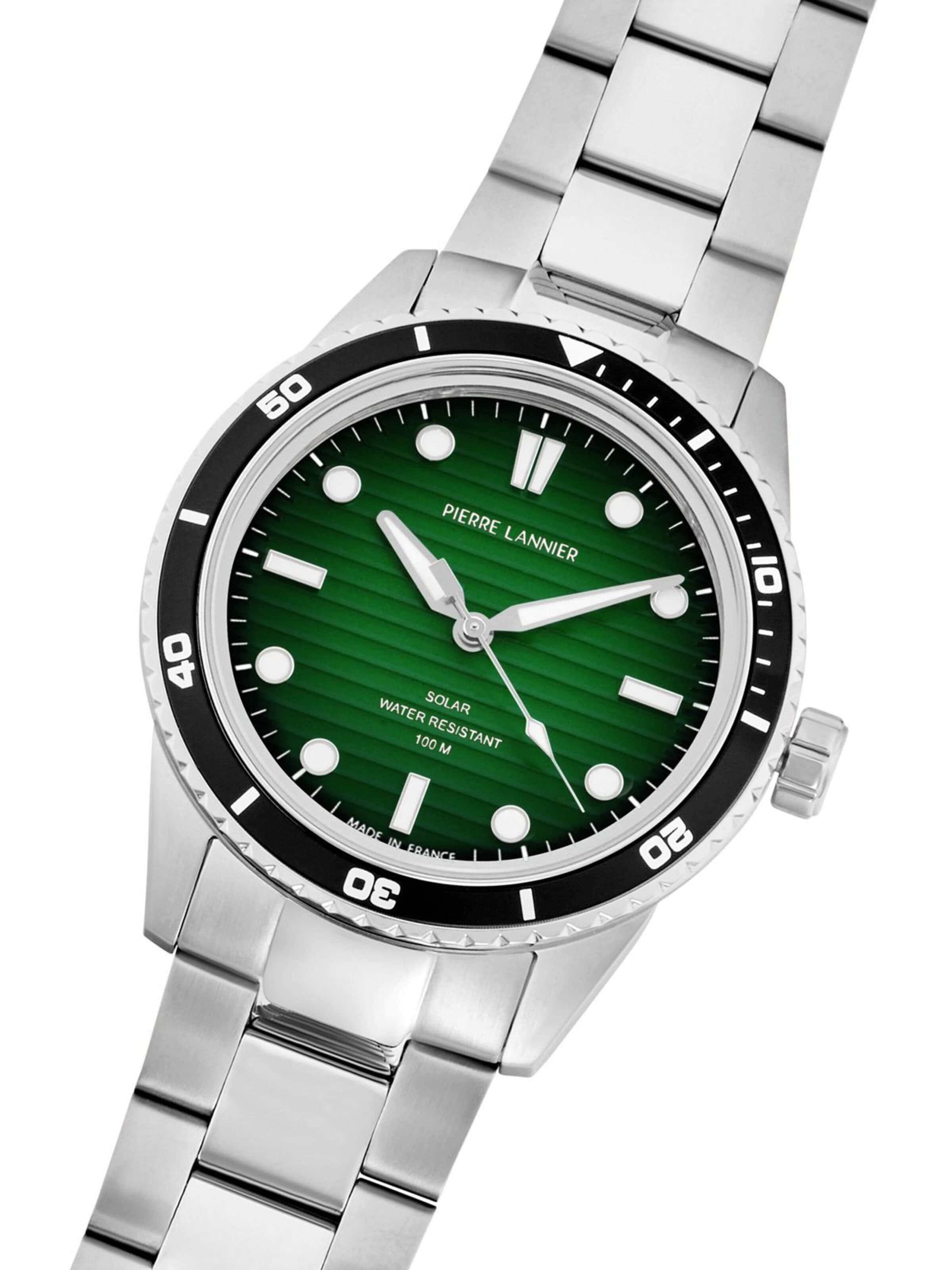 Pierre Lannier Analoog horloge 'Watch Inti' in Groen