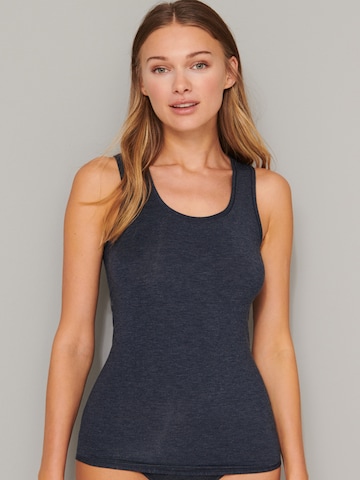 SCHIESSER Top 'Personal Fit' in Blue: front