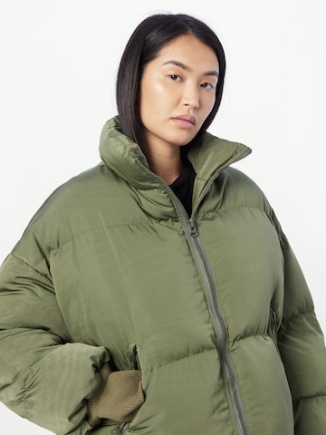 Edikted Winter jacket 'Luca' in Green