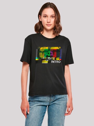 F4NT4STIC Shirt 'Heroes of Childhood Tao Tao Cassette' in Black: front