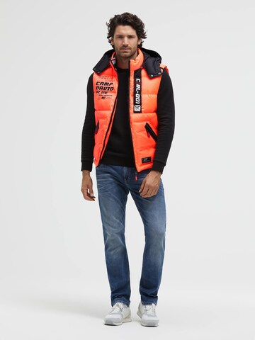 CAMP DAVID Vest in Orange