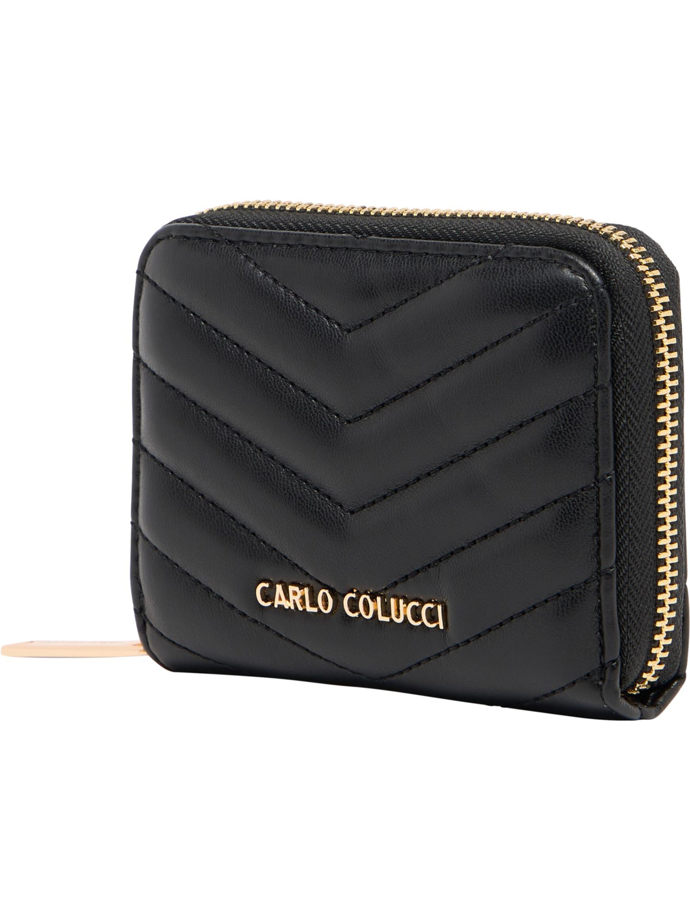 Carlo Colucci Portemonnee 'Ellecosta' in Zwart