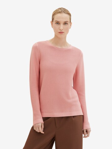 TOM TAILOR Pullover in Pink