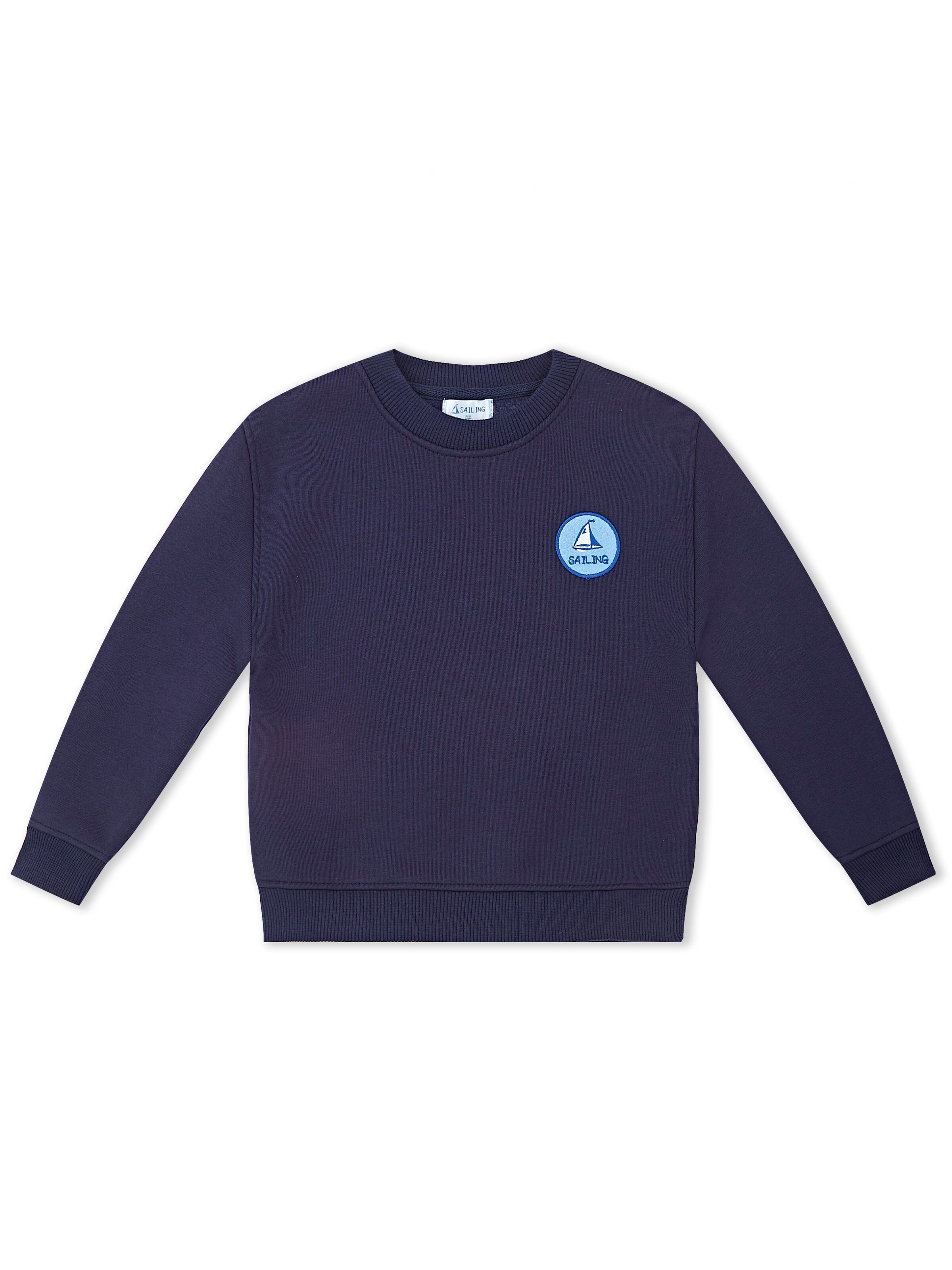 Sailing Sweater in Blue: front