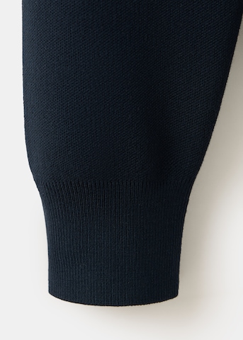 MANGO MAN Pullover 'LUXUS' i blå