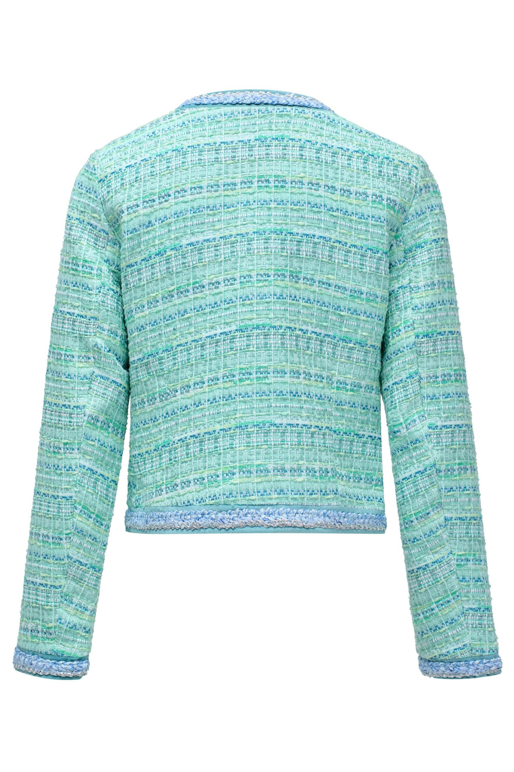 Salsa Jeans Zomerjas in Groen